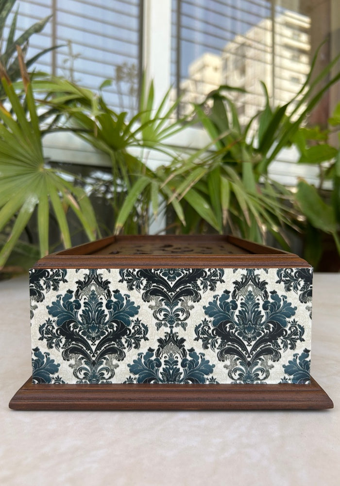 Carved Box - Damask
