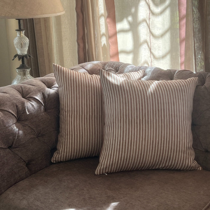 Reversible Cushion Covers - Classic Stripes - Set of 2