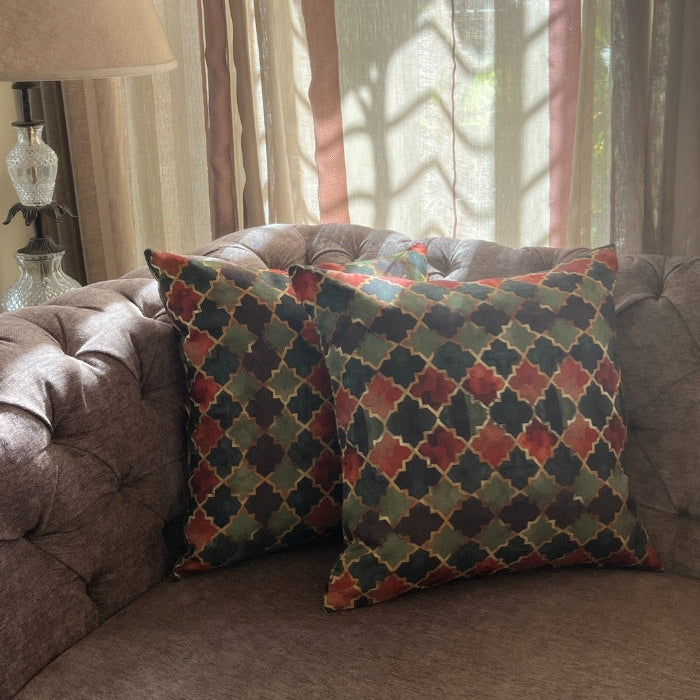 Reversible Cushion Covers - Arabian Nights - Set of 2