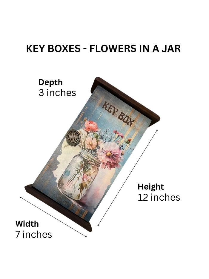 Key Boxes - Flowers In a Jar