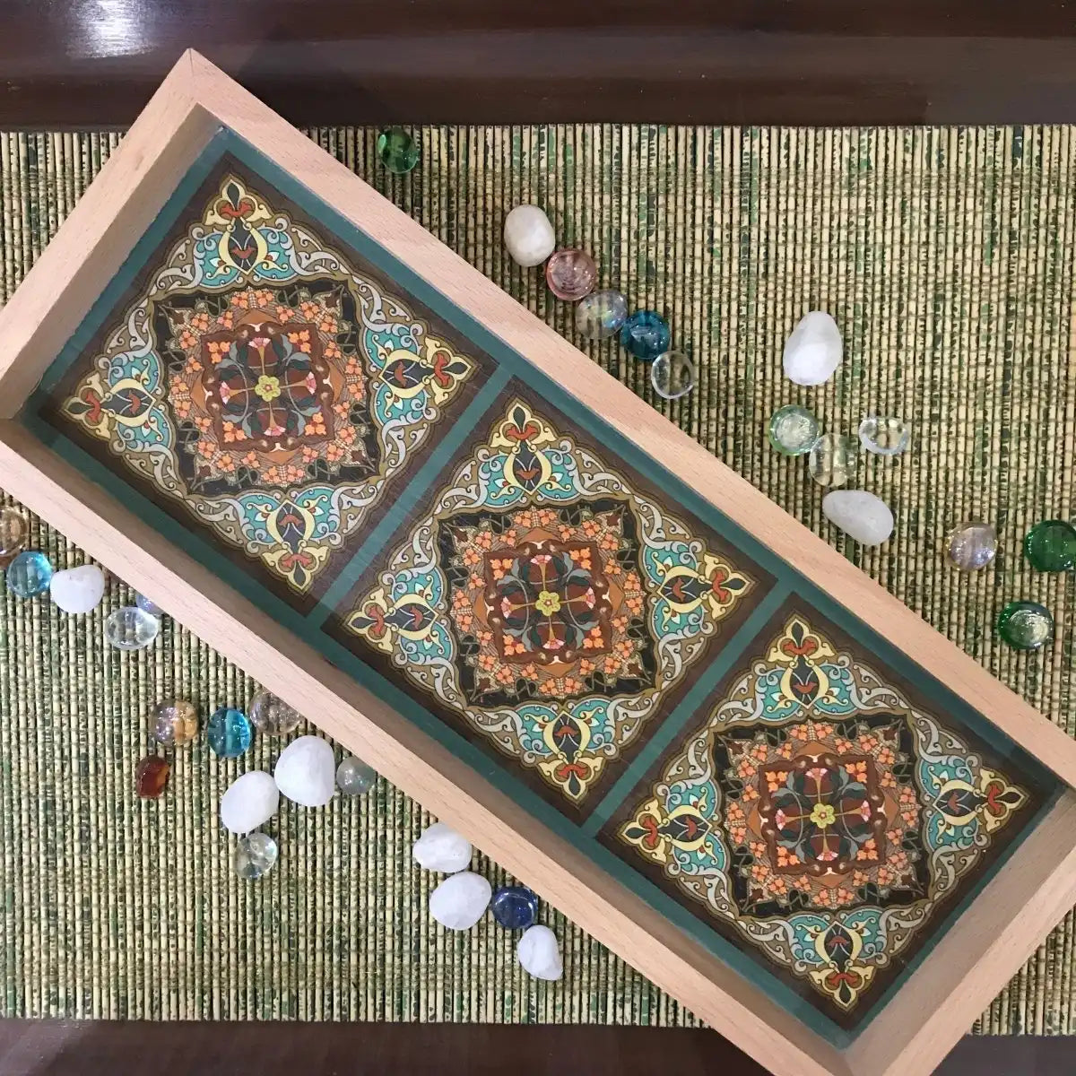 Diamond Mandala Tray TR Designs