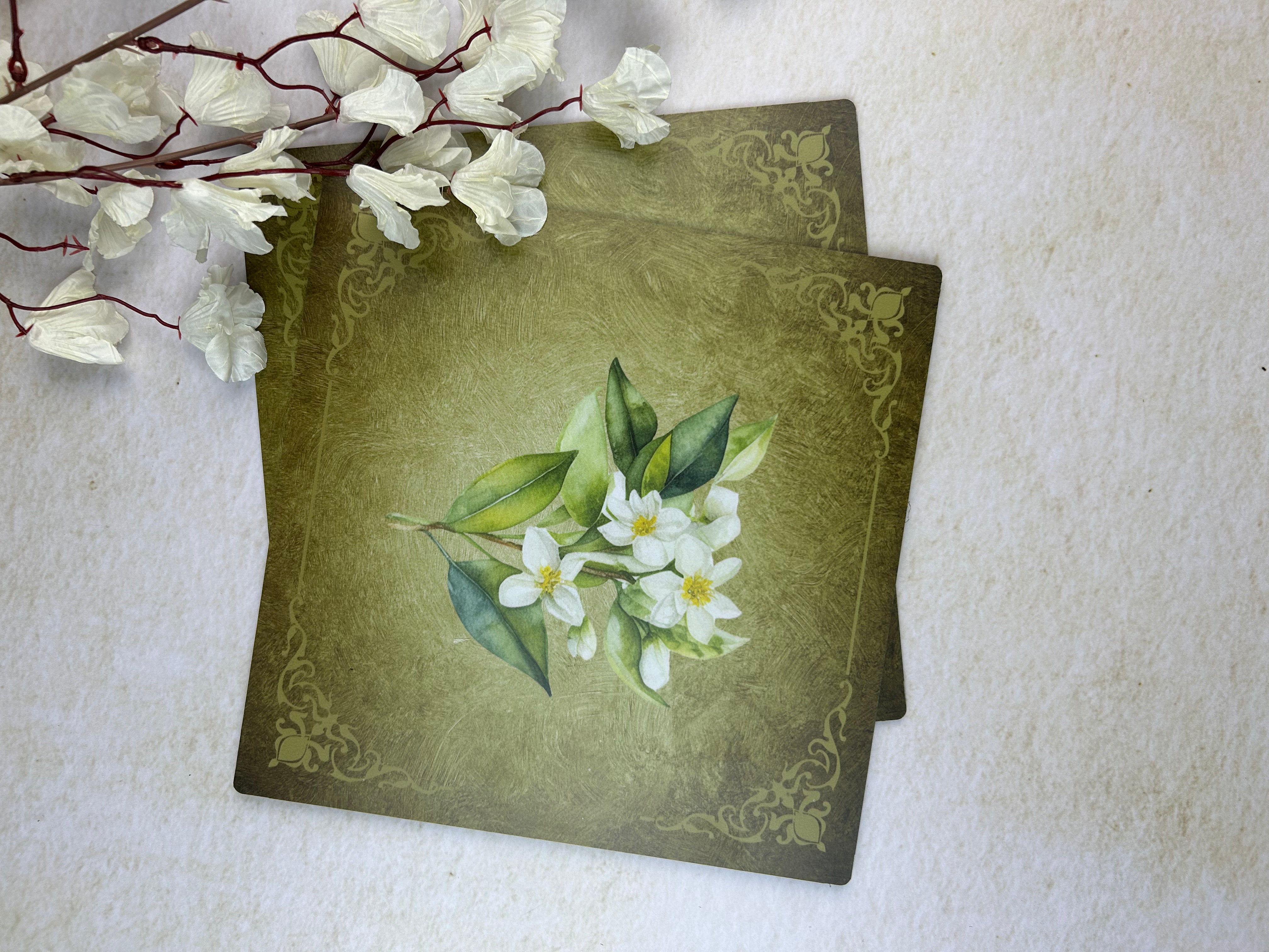 ركائز طاولة الطعام - أبيض نقي - طقم من قطعتين