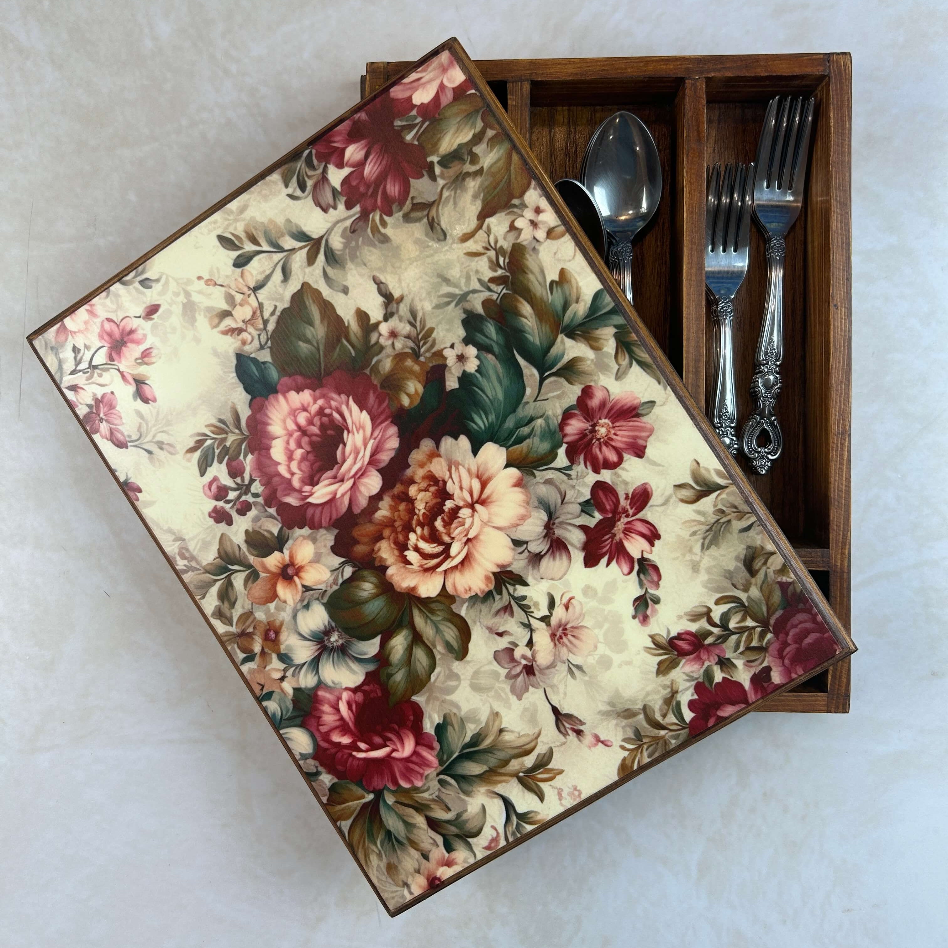 Cutlery Box - Gardenia