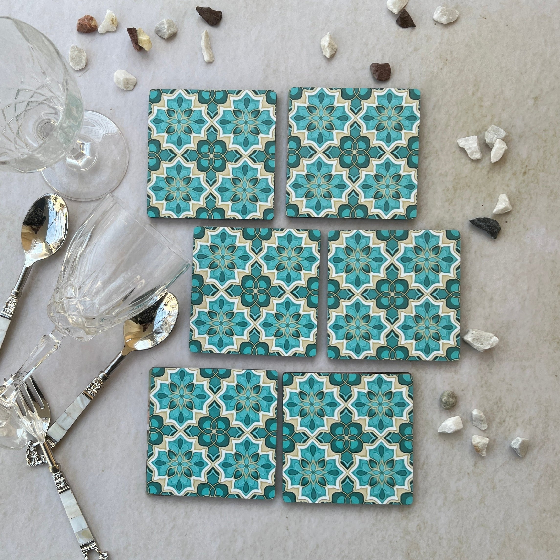 Coasters - Moroccan Magic - Set of 6