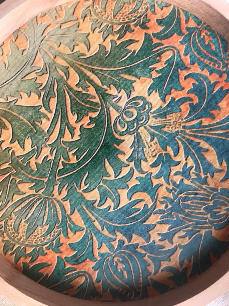 Round Ornate Tray TR Designs