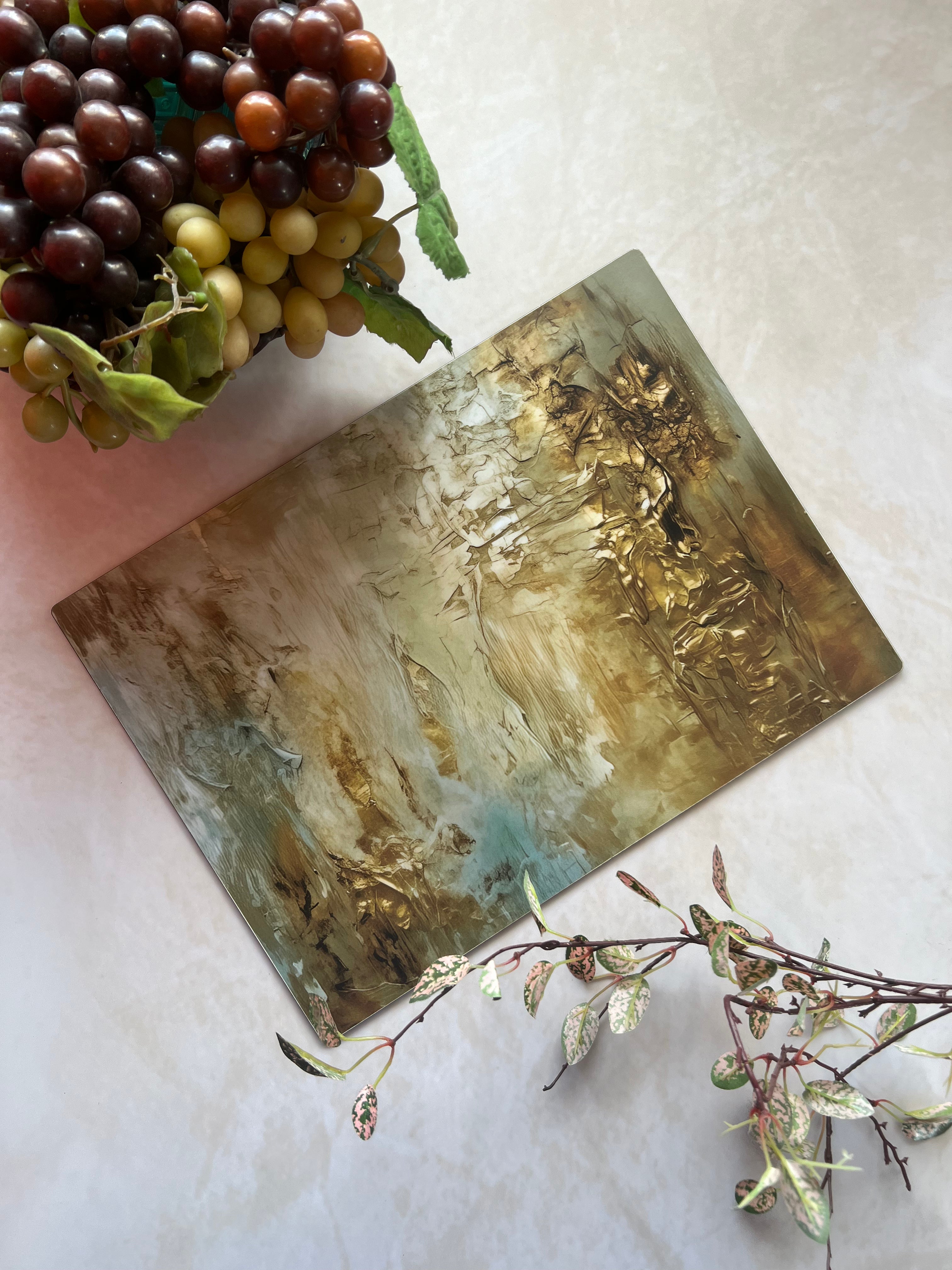 Dining Table Placemats - Golden Hues - Set of 6