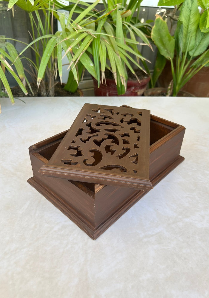 Carved Box - Artisan Wood