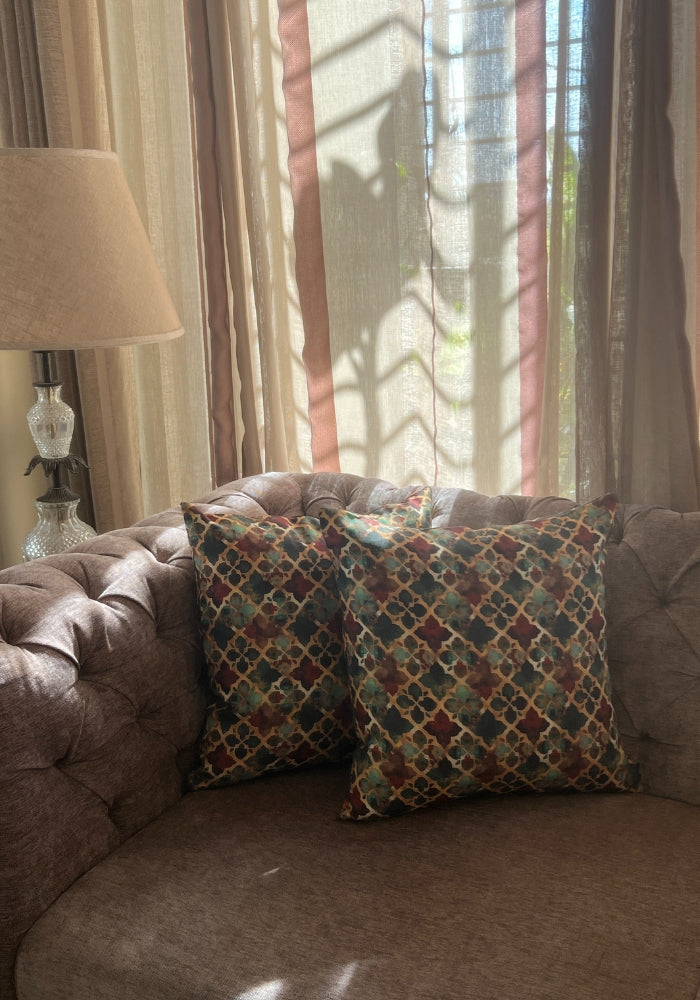 Reversible Cushion Covers - Arabian Nights - Set of 2