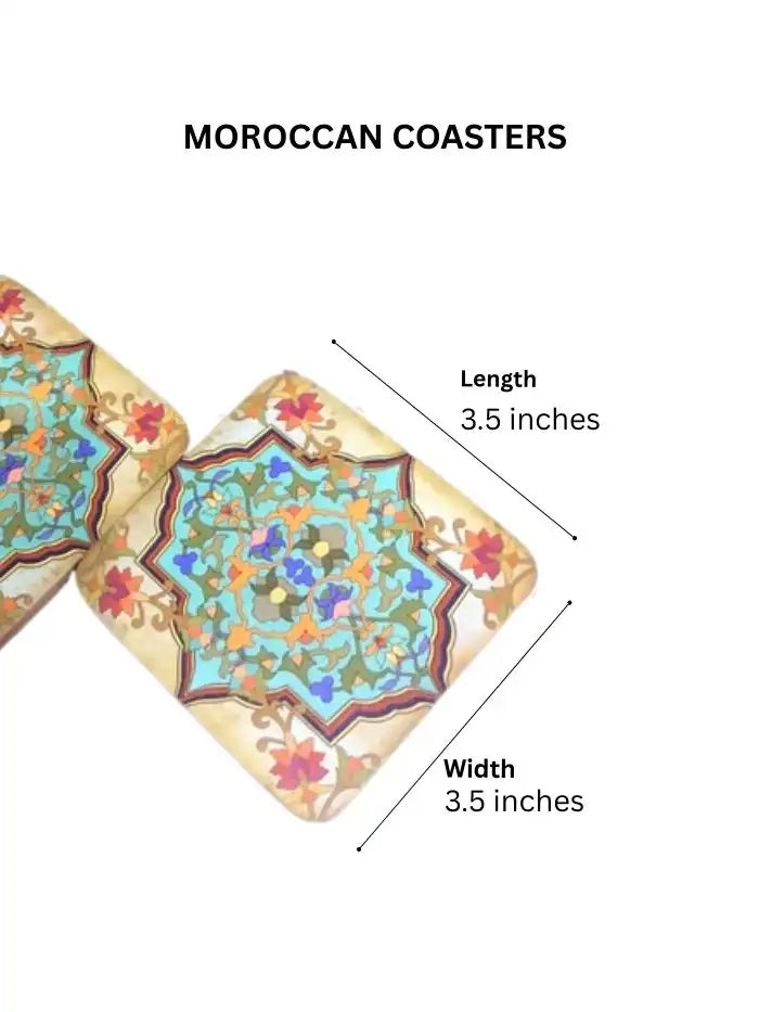 Moroccan Coasters TR Designs