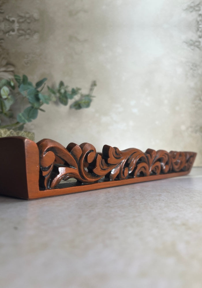 Carved Tray - Damask