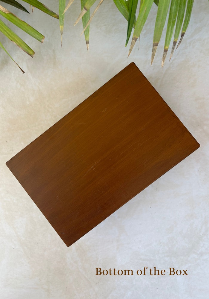Carved Box - Pink Blossom
