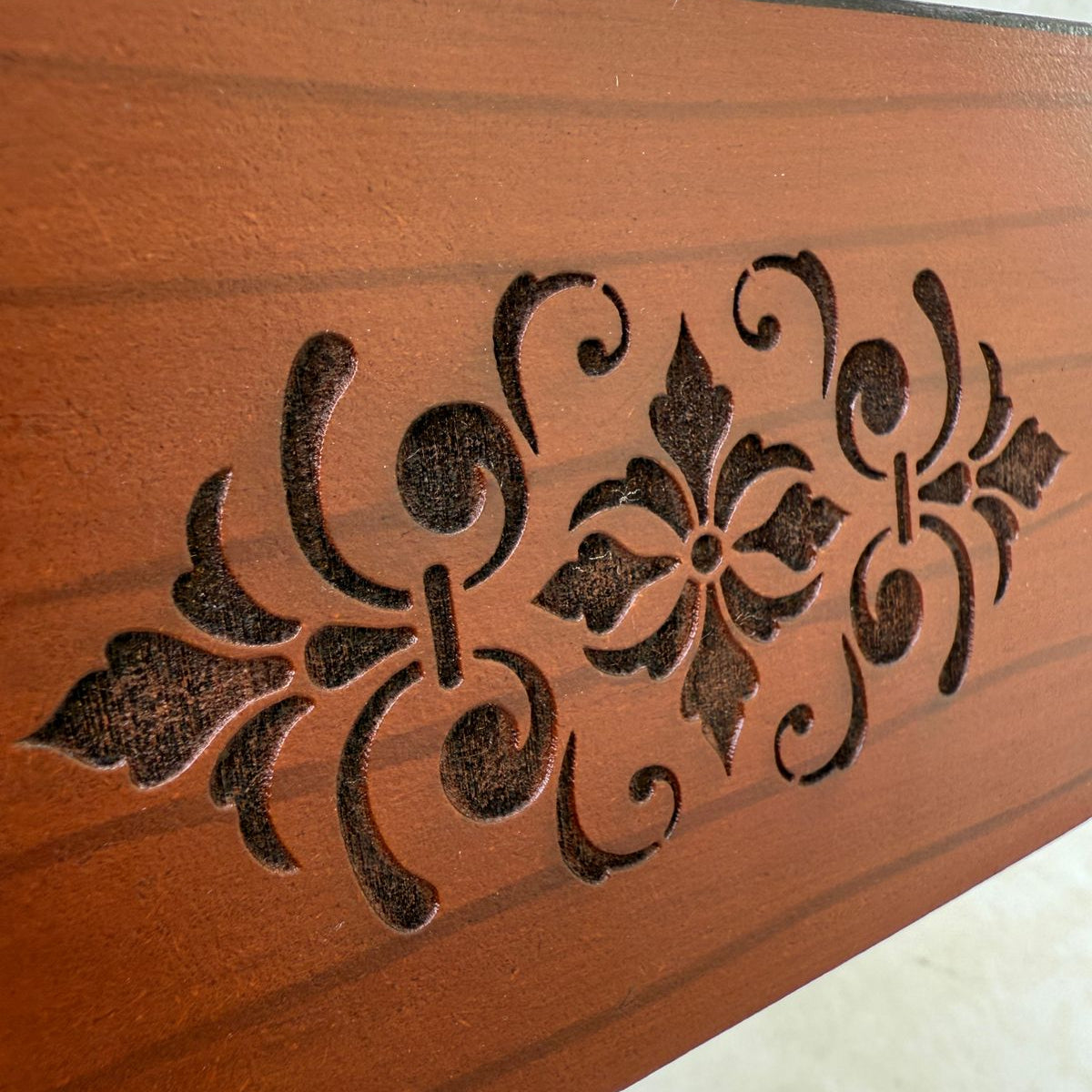 Tissue Box - Rustic Antique