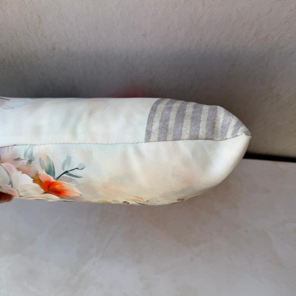 Reversible Cushion Covers - Watercolor Florals - Set of 2