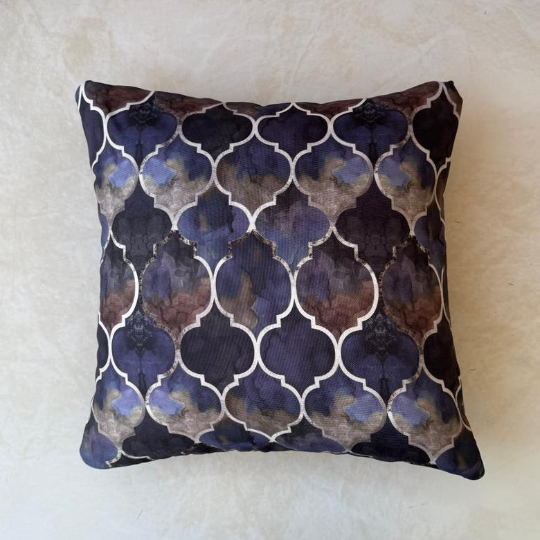 Reversible Cushion Covers - Indigo Hues - Set of 2