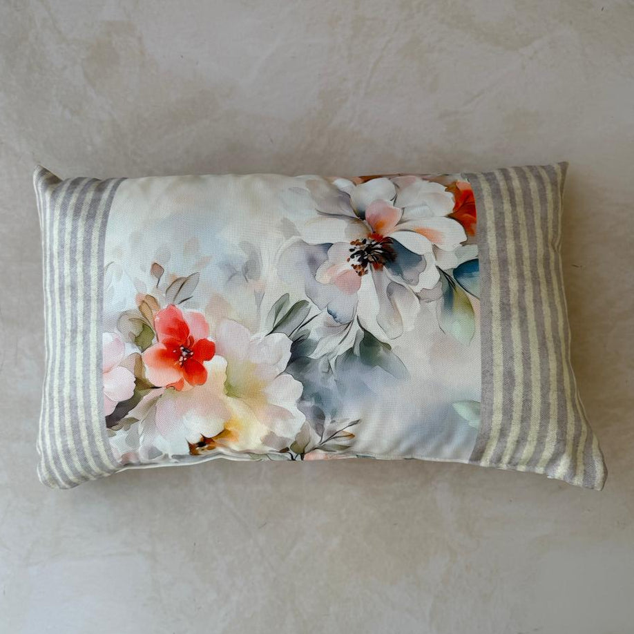 Reversible Cushion Covers - Watercolor Florals - Set of 2