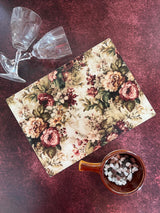 Dining Table Placemats - Gardenia - Set of 6 (Large Size)